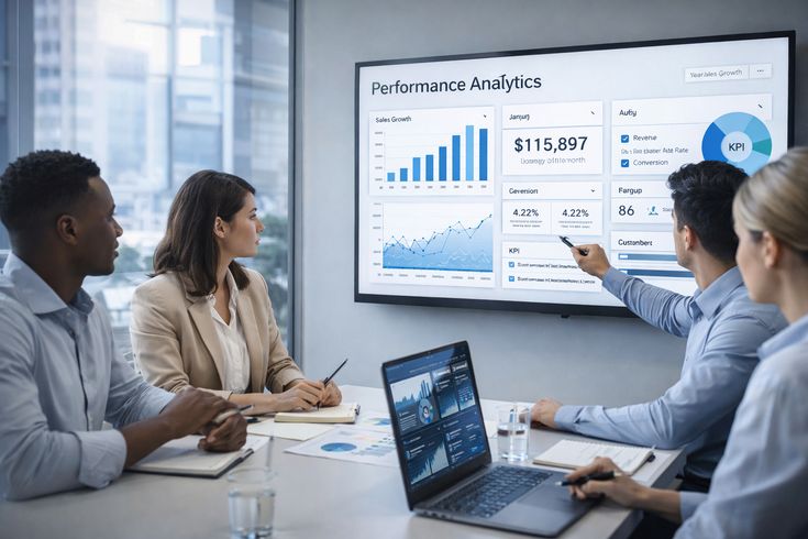 efficiency analytics the final information to turning knowledge into smarter enterprise selections